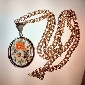 Vintage SARAH COVENTRY Locket Necklace